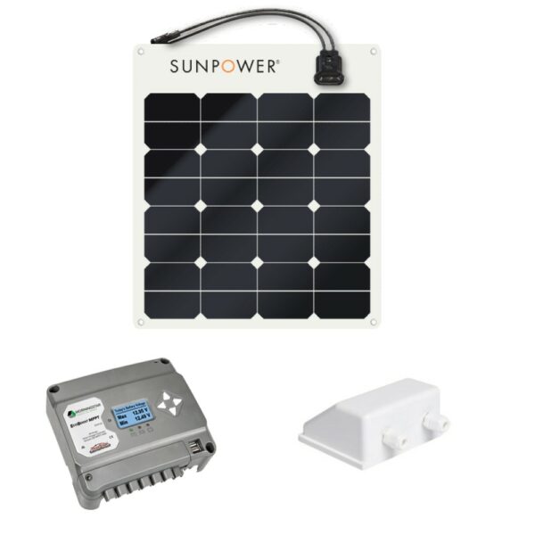100Wp Solar Panel Kit for Caravan/Boat
