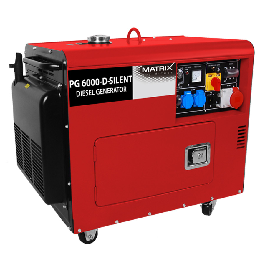 Matrix PG 6000D Silent Diesel Generator Silent but Powerful