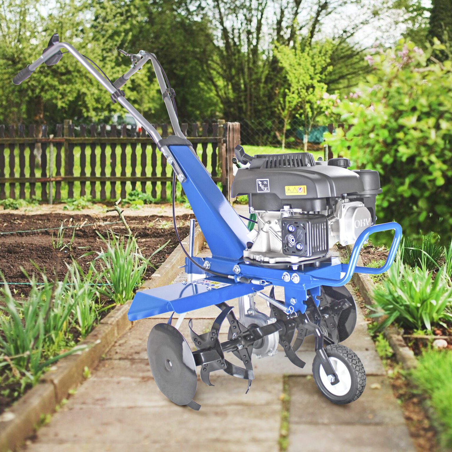 Hyundai HYT150 2.7kW 150cc 4-Stroke Petrol Garden Tiller, Cultivator