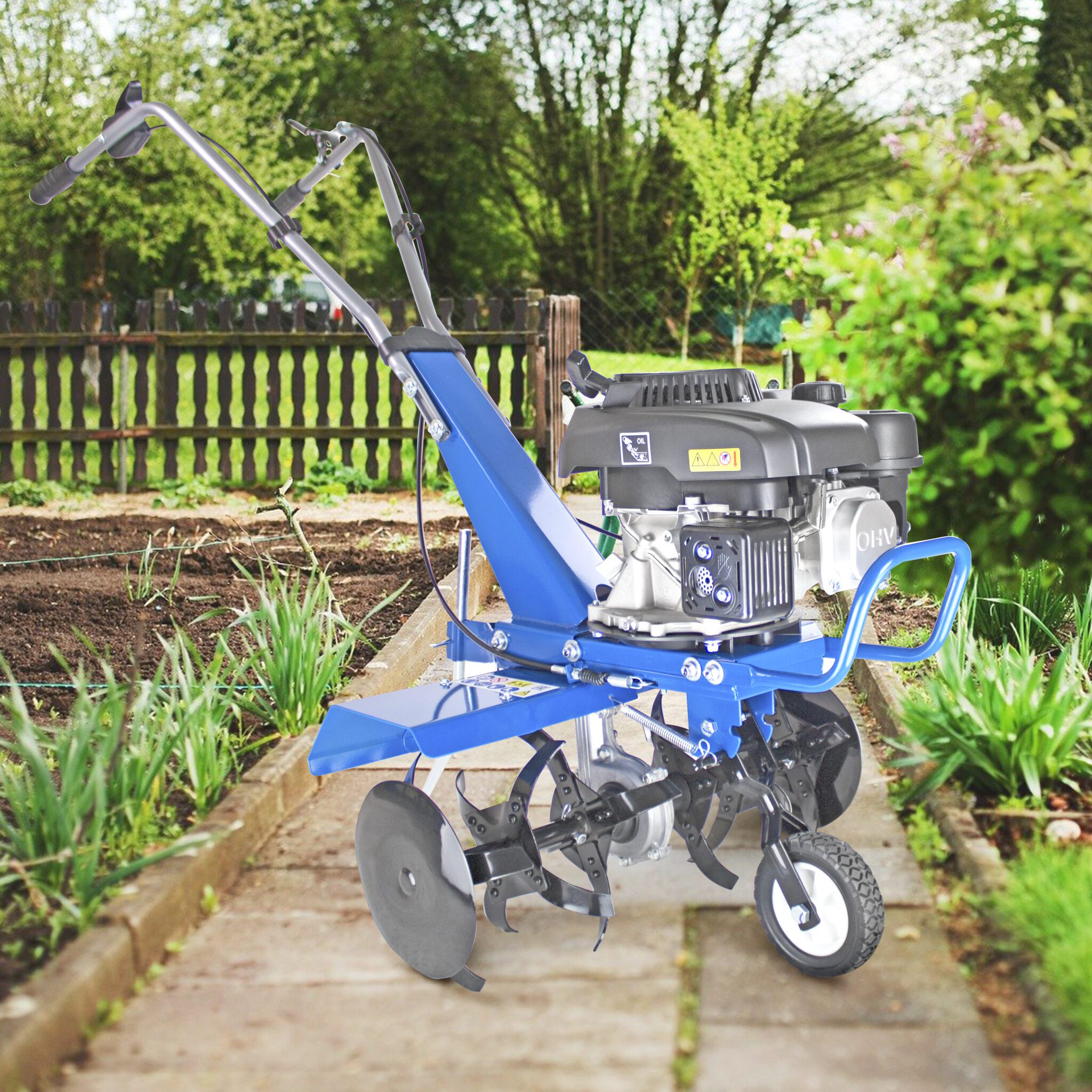 Hyundai HYT150 2.7kW 150cc 4Stroke Petrol Garden Tiller, Cultivator