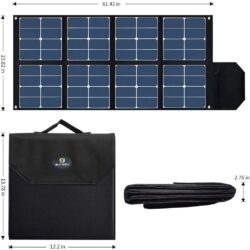 Solar Charger 100W Portable Collapsible Solar Panel SD100