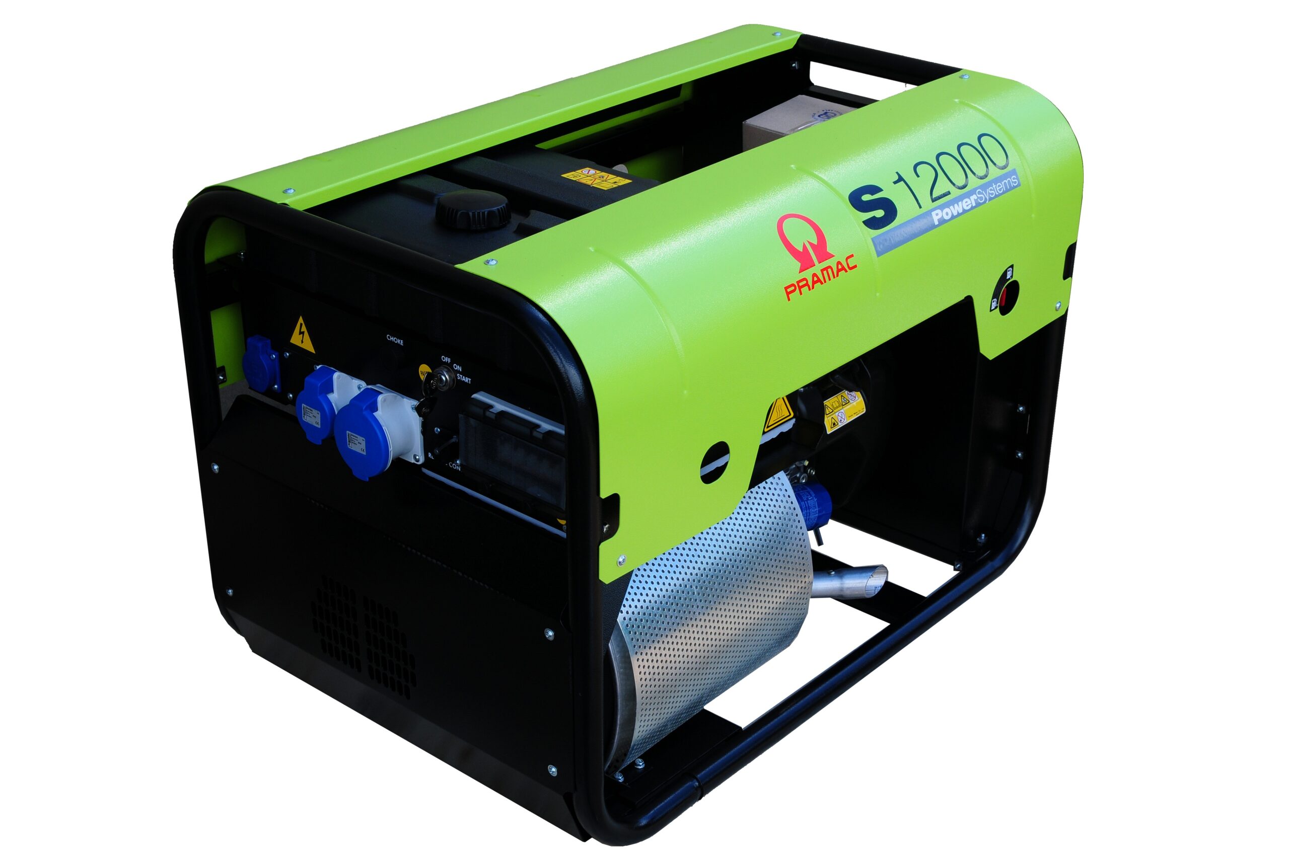 Pramac S12000 230v 63amp +AVR+CONN Pramac S Series Petrol Generator ...