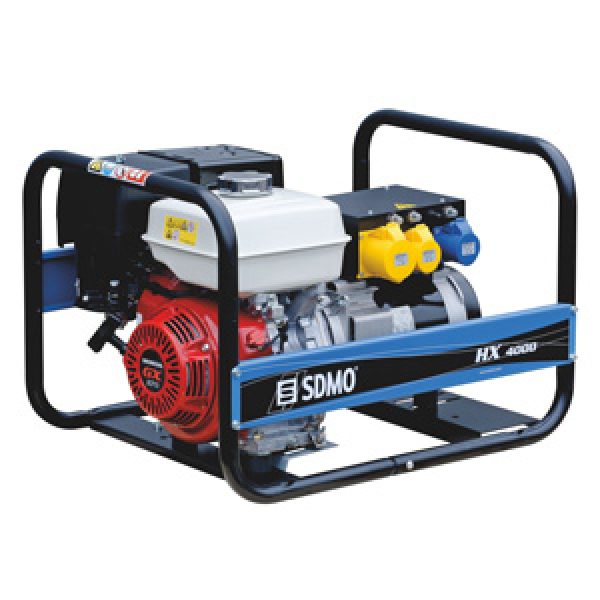 Kohler SDMO HX 4000 UK Petrol Generator