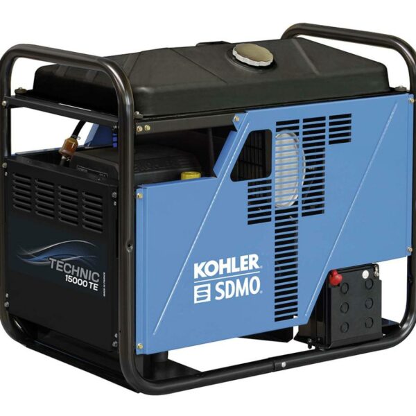 Kohler SDMO Technic 15000TA AVR AMP202 Electric Start UK 11.5KW 3 Phase Petrol Generator