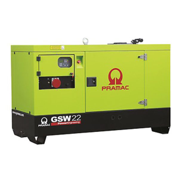 Pramac GSW22Y 14.7kW Acoustic Canopied Diesel Generator