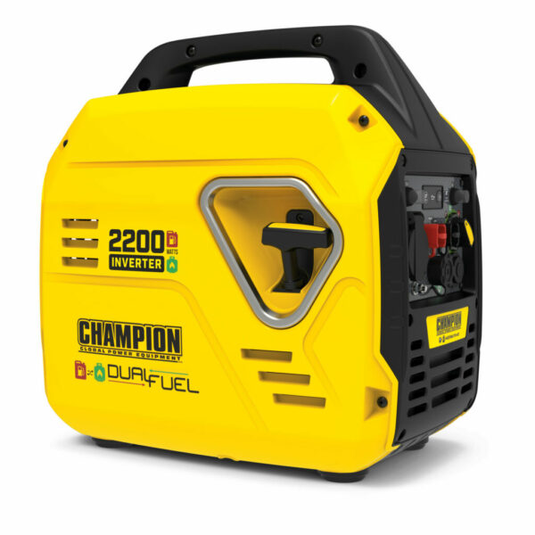 Champion 2200 Watt LPG Dual Fuel Inverter Generator Model: 92001i-DF