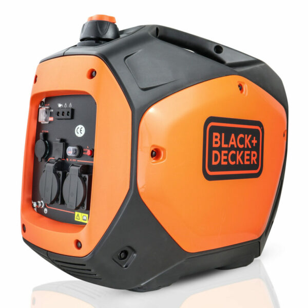 Black & Decker 2200W / 2.2kW Petrol Suitcase Inverter Generator | BXGNi2200E