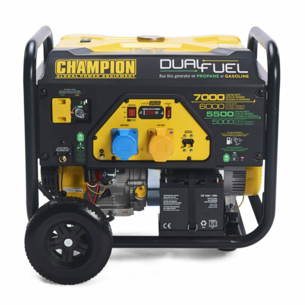 Champion 7000 Watt Dual Fuel Generator With Electric Start Champion Cpg7500E2-Df