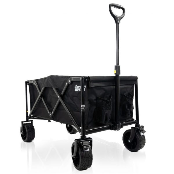 GardenTek Garden Trolley On Wheels, 120kg Load, 135L Capacity With Brakes | GTW260