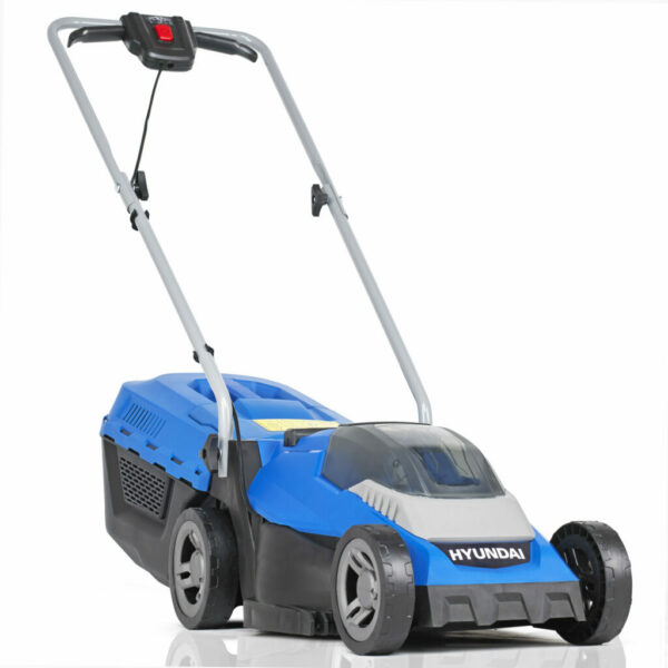 Hyundai HYM40LI330P 40V Lithium-Ion Cordless Battery Powered Roller Lawn Mower 33cm Cutting Width With Battery and Charger