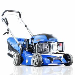 Hyundai HYM430SPE Self Propelled Electric Start 17" 42 cm 420mm Petrol Lawn Mower plus 500ml Free Engine Oil