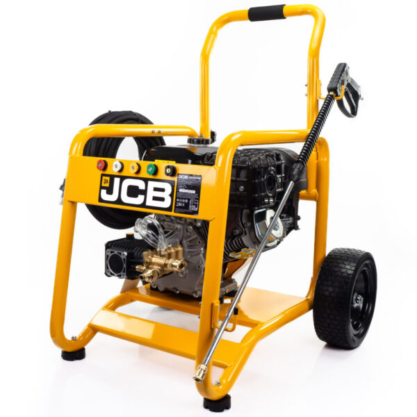 JCB 457cc 4000psi Petrol Pressure Washer AR Triplex Pump