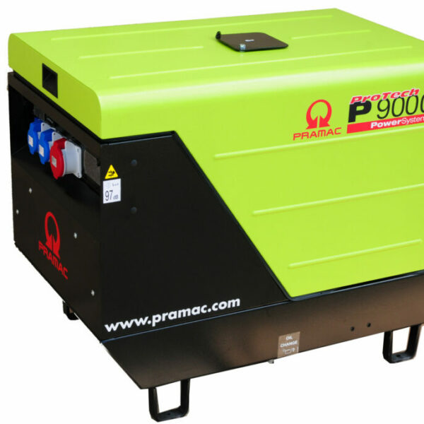 Pramac P9000 400v + AVR + CONN + DPP 3-Phase Diesel Portable Generator