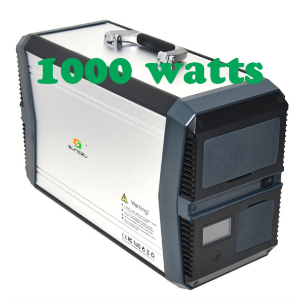 240 volt portable SKA1000 battery pack Solar Generator 1010Wh