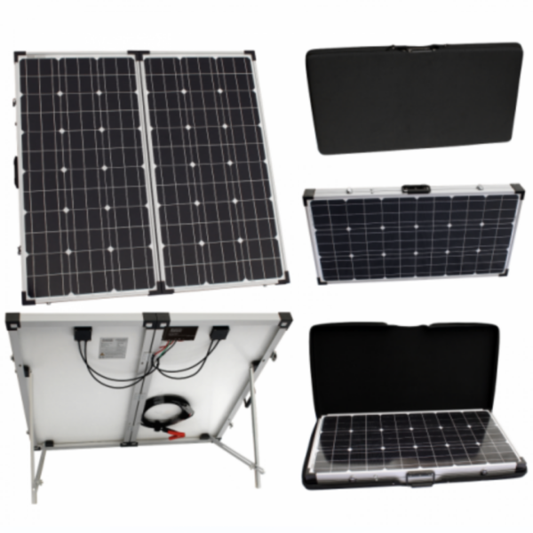 150W 12V Folding Solar Charging Kit For Camper, Caravan, Boat Or Any Other 12V System