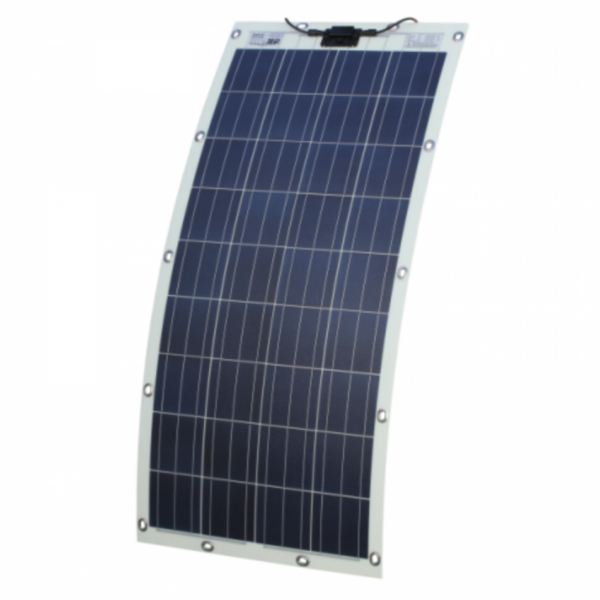 150W Semi-Flexible Solar Panel With Eyelets And Fasteners (Made In Austria)