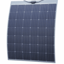 210W Mono Fibreglass Semi-Flexible Solar Panel With Self Adhesive Backing (Made In Austria)