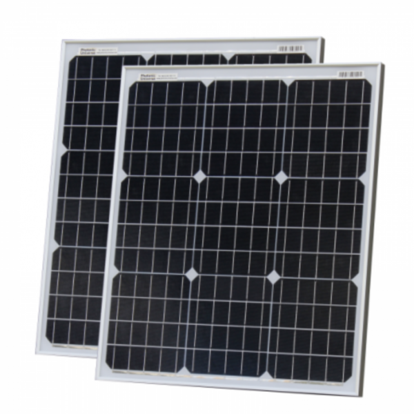 100W (50W+50W) Solar Panels With 2 X 5M Cable