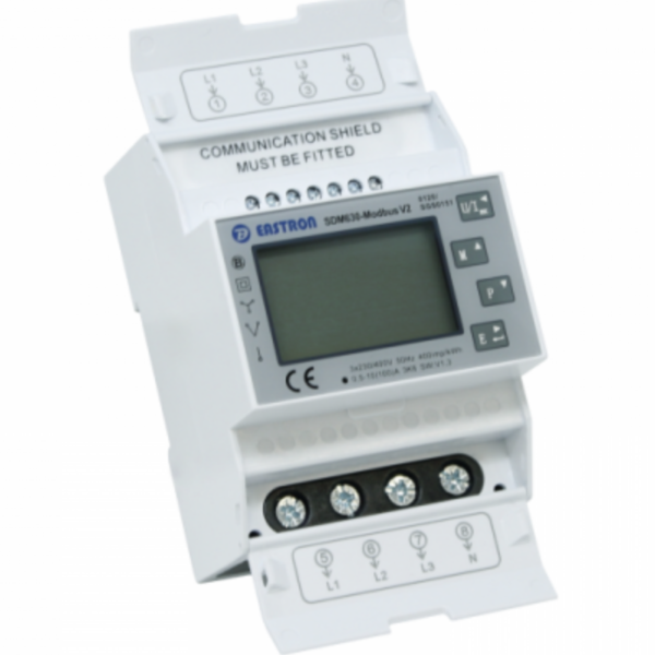 100A Eastron Sdm630-Modbus V2 Energy Meter For Self-Consumption Applications Of Iconica Grid-Tie Hybrid Inverters