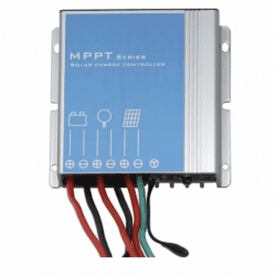 waterproof 10a 12v mppt solar charge controller / regulator for lithium batteries in caravans, motorhomes, campervans, boat, yacht and marine applications