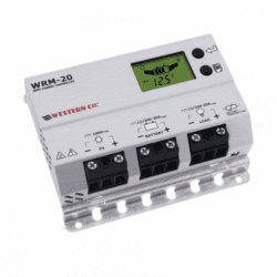 20a 12v/24v mppt solar charge controller with lcd display for vehicles, boats, lighting and off-grid solar systems