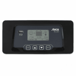 steca pa lcd1 remote meter / display with 5m cable for steca solarix 20a dual battery solar charge controller