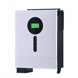 iconica 6000w 48v hybrid pure sine wave inverter with 120a mppt solar controller and 100a mains battery charger, dual ac inputs (no battery required)