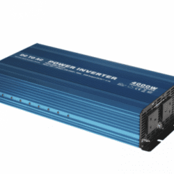 4000w 12v pure sine wave power inverter 230v ac output (uk sockets), with remote on/off switch
