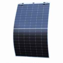 440W MCS Certified Semi-Flexible Solar Panel Top Junction Box