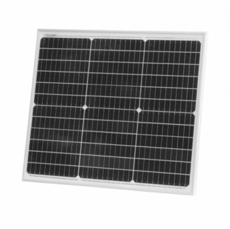50W 12V Monocrystalline Solar Panel With 90Cm Cable
