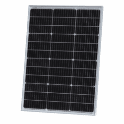80W 12V Monocrystalline Solar Panel With 90Cm Cable