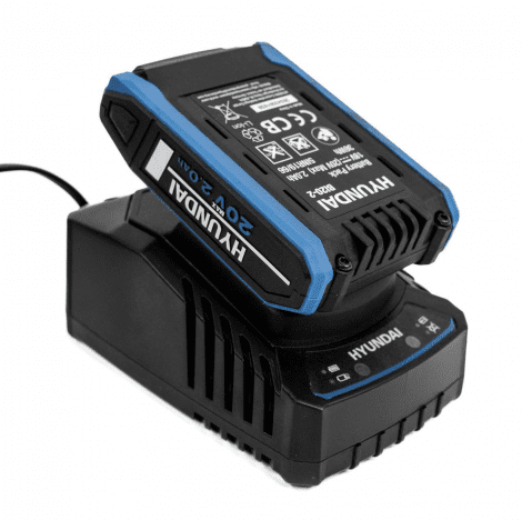 Hyundai 20V 2A Charger for 2nd Generation 20V Garden and Power Tools | C20-2 - Image 5