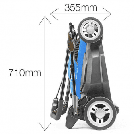 Hyundai HYM3800E Electric 1600W / 230V 38cm Rotary Rear Roller Lawnmower - Image 5