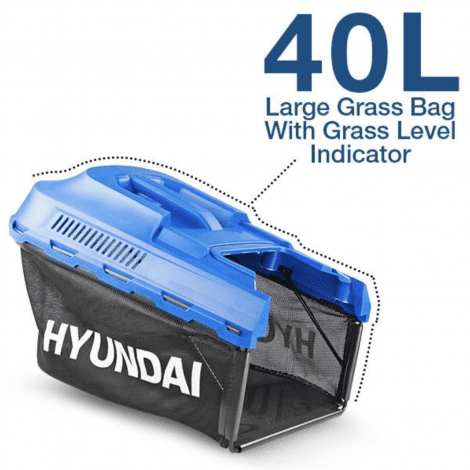Hyundai HYM3800E Electric 1600W / 230V 38cm Rotary Rear Roller Lawnmower - Image 10