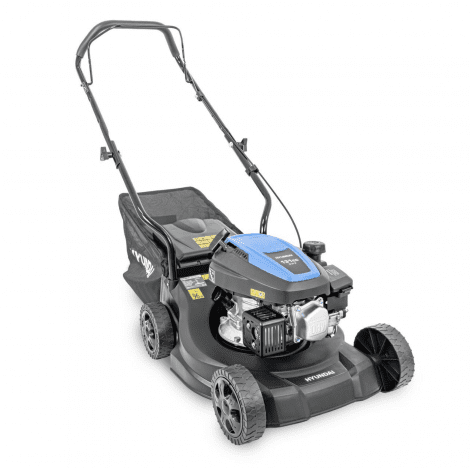 Hyundai 16’’ / 39cm Black Edition Hand Push Petrol Lawnmower, 131cc, 35L Grass Collect and Rear Discharge | HYM16130P - Image 5