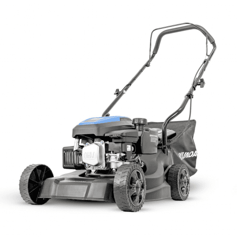 Hyundai 16’’ / 39cm Black Edition Hand Push Petrol Lawnmower, 131cc, 35L Grass Collect and Rear Discharge | HYM16130P - Image 6