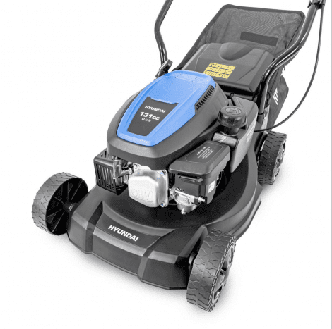 Hyundai 16’’ / 39cm Black Edition Hand Push Petrol Lawnmower, 131cc, 35L Grass Collect and Rear Discharge | HYM16130P - Image 16
