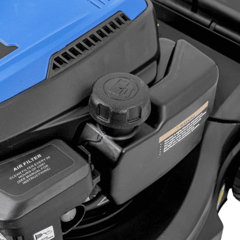 Hyundai 16’’ / 39cm Black Edition Hand Push Petrol Lawnmower, 131cc, 35L Grass Collect and Rear Discharge | HYM16130P - Image 19