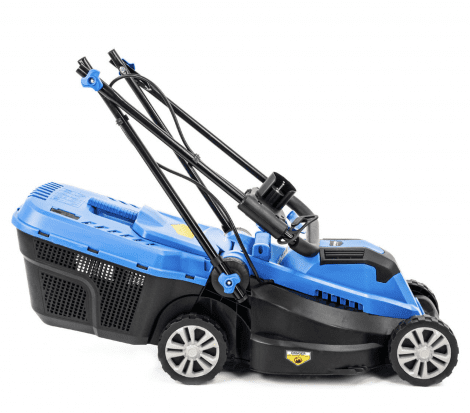 Hyundai 33cm 1300W Electric Lawn Mower, 11m Detachable Power Cable, 3 Heights & 30L Collection Bag | HYM3313E - Image 7