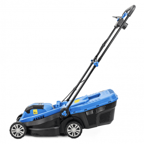 Hyundai 33cm 1300W Electric Lawn Mower, 11m Detachable Power Cable, 3 Heights & 30L Collection Bag | HYM3313E - Image 11