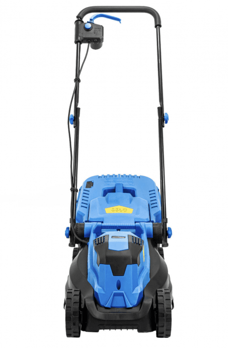 Hyundai 33cm 1300W Electric Lawn Mower, 11m Detachable Power Cable, 3 Heights & 30L Collection Bag | HYM3313E - Image 13