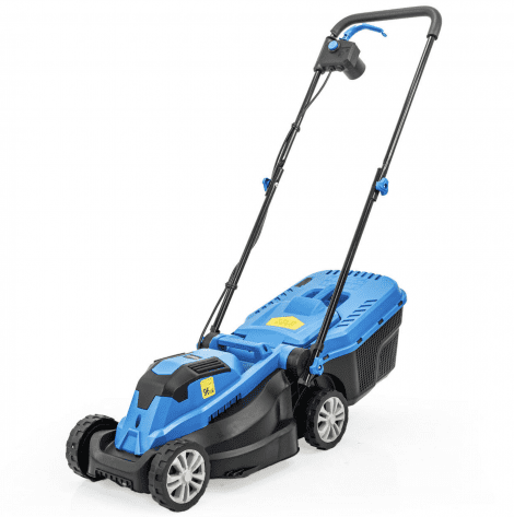 Hyundai 33cm 1300W Electric Lawn Mower, 11m Detachable Power Cable, 3 Heights & 30L Collection Bag | HYM3313E - Image 14