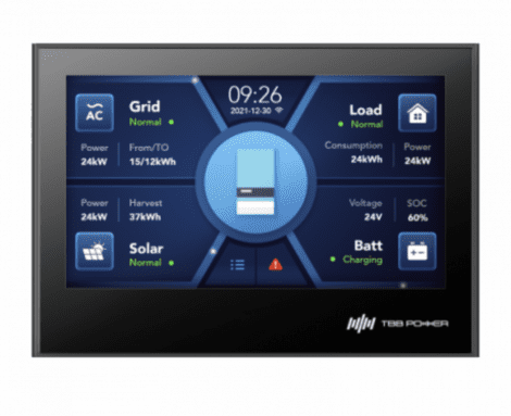TBB Power 2.58Kw 48V Complete Off-Grid Solar Power System With 6 X 430W Sharp Solar Panels, 5Kw TBB Power Riiosun Hybrid Inverter And 2 X TBB Power Es100Ii 105Ah Batteries With Mounting Brackets - Image 7