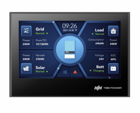 TBB Power 3.52Kw 48V Complete Off-Grid Solar Power System With 8 X 430W Sharp Solar Panels, 5Kw TBB Power Riiosun Hybrid Inverter And 3 X TBB Power Es100Ii 105Ah Batteries With Mounting Brackets - Image 2