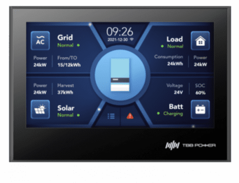 TBB Power 10.32Kw 48V Complete Off-Grid Solar Power System With 24 X 430W Sharp Solar Panels, 2 X 5Kw TBB Power Riiosun Hybrid Inverter And 4 X TBB Power Es100Ii 105Ah Batteries With Ip65 Cabinet - Image 2