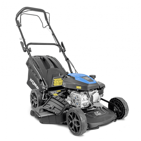 Hyundai 17" / 43cm Black Edition Self-Propelled Petrol Lawnmower, 150cc, 4-in-1 Mulch, 45L Collect, Side and Rear Discharge | HYM17150SP - Image 4