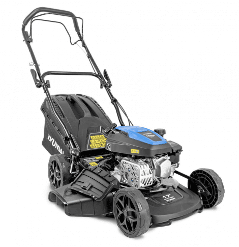 Hyundai 20’’ / 51cm Black Edition Self-Propelled Petrol Lawnmower, 200cc, 4-in-1 Cutting Options; Side and Rear Discharge, 60L Collect, Mulch | HYM20200SP - Image 4