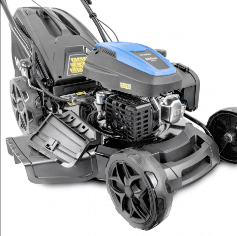 Hyundai 20’’ / 51cm Black Edition Self-Propelled Petrol Lawnmower, Electric Start, 200cc , 4-in-1 Mulch, 60L Collect, Side and Rear Discharge | HYM20200SPE - Image 9