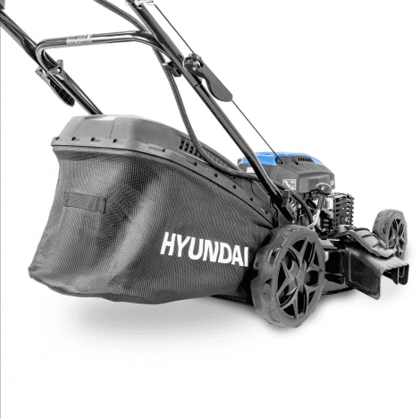 Hyundai 20’’ / 51cm Black Edition Self-Propelled Petrol Lawnmower, Electric Start, 200cc , 4-in-1 Mulch, 60L Collect, Side and Rear Discharge | HYM20200SPE - Image 11