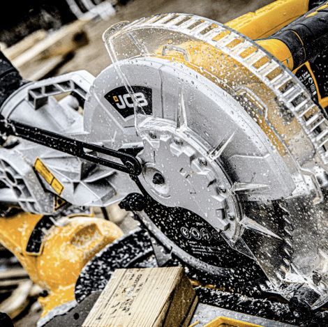 JCB 210mm 8" Electric Compound Mitre Saw, Corded, 1100W, 230V | 21-MS-210-C - Image 11